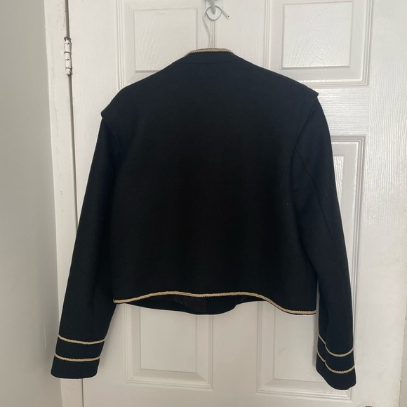 Bolero cropped tweet jacket - Picture 2 of 6